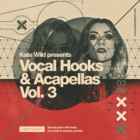Kate Wild Hooks and Acapellas Vol. 3 - удивительная коллекция сэмплов вокала