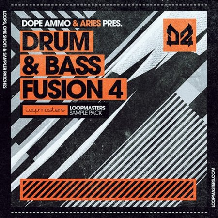 Dope Ammo and Aries Drum and Bass Fusion Vol 4 - тяжеловесная коллекция Jungle и DnB сэмплов